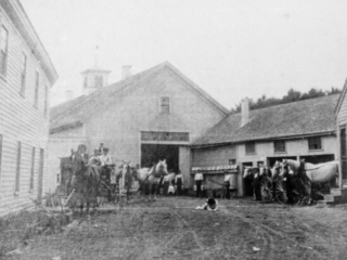 Farm yard at Cummings Farm