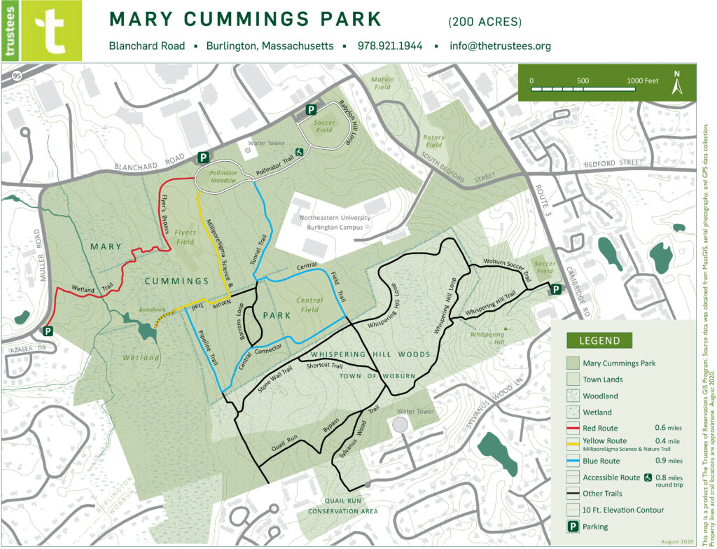 Maps & Directions - The Friends of Mary Cummings Park