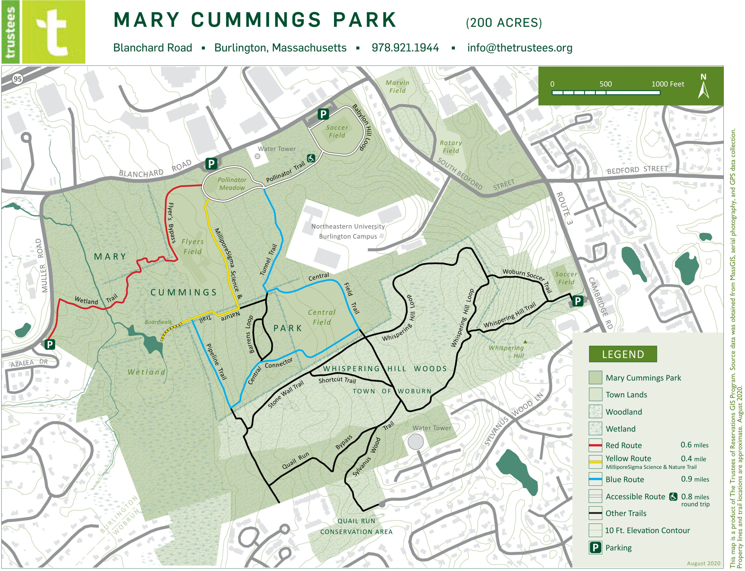 Mary Cummings Map-Flyer
