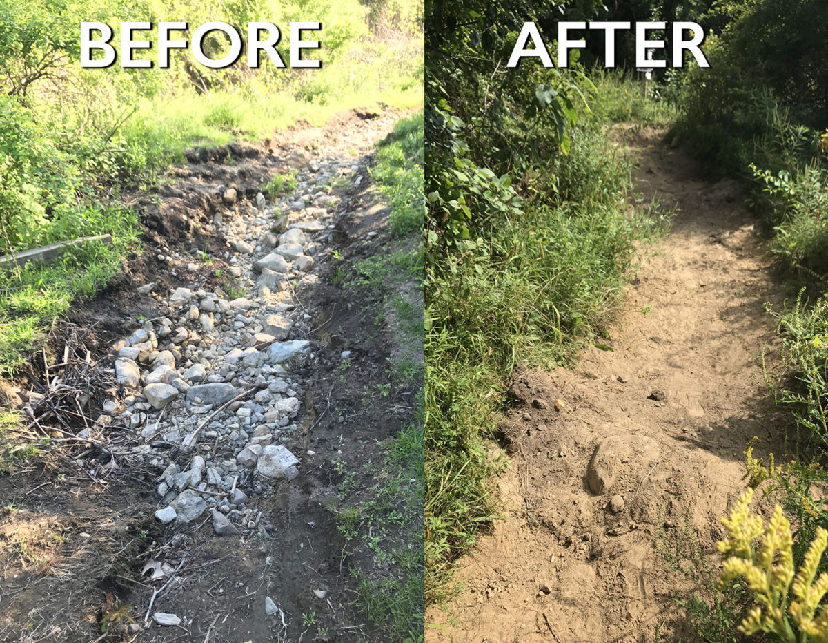 major trail repair