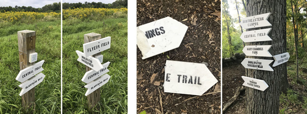 Trail Signs Repaired